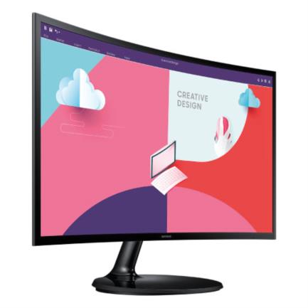 Monitor Samsung LED 27" Curvo Panel VA FHD Resolución 1920x1080