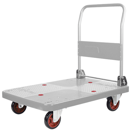 Carro Plataforma de Carga Nextep Plegable Uso Rudo Cap 300 Kg
