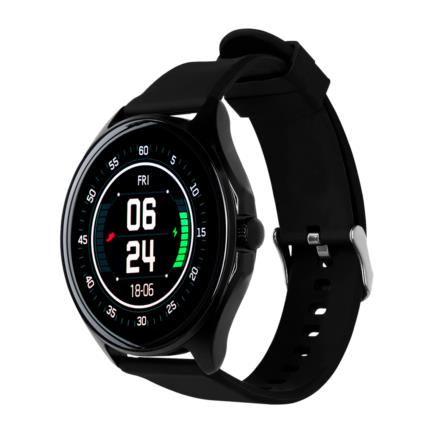 Smart Watch Vorago SW-505 Redondo IP67 Bluetooth Pantalla AMOLED 143"  Táctil Negro 2 Extensibles