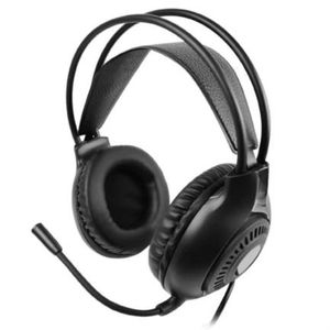 Diadema Alámbrica Perfect Choice Stream Pro Cable 1.8M Micrófono Omnidireccional 3.5Mm Color Negro Mccaudab221