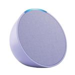 Bocina Inteligente Alexa Amazon Echo Pop Proyección Frontal de 195" Wi-Fi/Bluetooth Color Lavanda