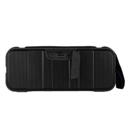 Bocina Vorago BSP-500-V2 Bluetooth Manos Libres + Control de Música IPX5 35mm USB Tipo C Color Negro