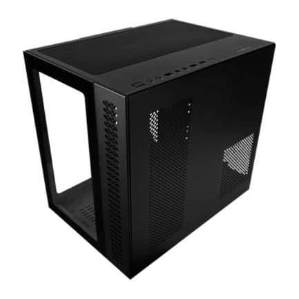 Gabinete Vorago Game Factor CSG700 ATX FishTank Doble Cristal USB 20/USB 30/Audio 35 mm/Micrófono Negro