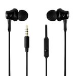 AUDIFONOS VORAGO EP-104 35MM NEGRO MANOS LIBRES ALMOHADILAS INTERCAMBIABLES