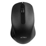 Mouse Estandar Acteck Optimize MI240 Inalambrico 24Ghz de 1600 DPI 2 Botones Essential Series Negro