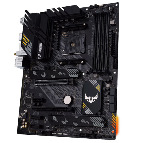 Tarjeta Madre Asus TUF GAMING B550-PLUS WIFI II 4xDDR4 128GB 4866Mhz HDMI DP PCIe 40 M2 S AM4 Ryzen Wi-Fi 6 ATX