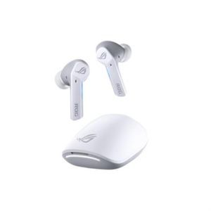 Audifonos Inalambricos Asus Rog Cetra True Wireless/White Bt5.0 Usb-C Con Mic Ipx4 Virtual 7.1 Para Pc Mac Android  Ajcaudab001