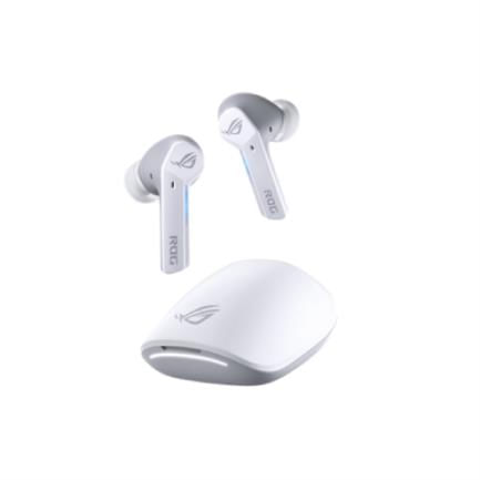 Audifonos Inalambricos Asus ROG CETRA TRUE WIRELESS/WHITE BT50 USB-C con Mic IPX4 Virtual 71 para PC MAC Android iOS
