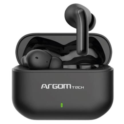 Audifonos Argomtech Inalámbricos Skeipods E85 Control Táctil Resistente al Agua Carga Rápida Bluetooth 53 Color Negro