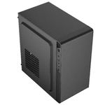 Gabinete Acteck Performance II GI215 Micro Torre Max MB M-ATX Fuente ATX Plus 500W/2xUSB 20 Color Negro