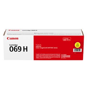 Cartucho De Toner Canon 069 H Y Cactonab124
