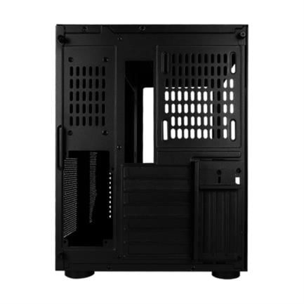 Gabinete Vorago Game Factor CSG700 ATX FishTank Doble Cristal USB 20/USB 30/Audio 35 mm/Micrófono Negro