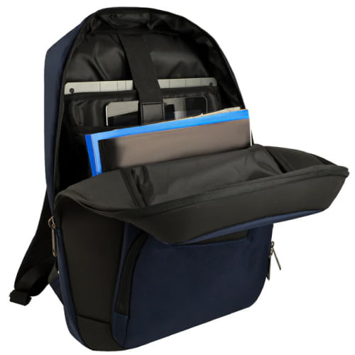 Mochila Perfect Choice Silhouette para Laptop 156" Color Azul