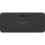 Teclado Bluetooth Logitech Pebble Keys 2 K380S Emparejamiento Multidispositivo Inalámbrico Color Grafito