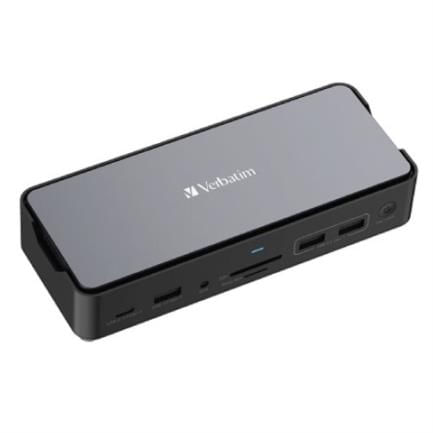 70710 - Docking VERBATIM (Carcasa SSD) USB-C Pro 15 en 1