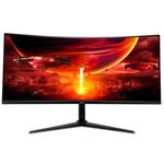 Monitor Acer 34" Gaming Curvo Nitro XZ342CU V3 UHD 3440x1440 VA HDMI 100Hz DP 180Hz AMD Free