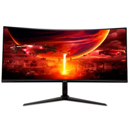 Monitor Acer 34" Gaming Curvo Nitro XZ342CU V3 UHD 3440x1440 VA HDMI 100Hz DP 180Hz AMD Free