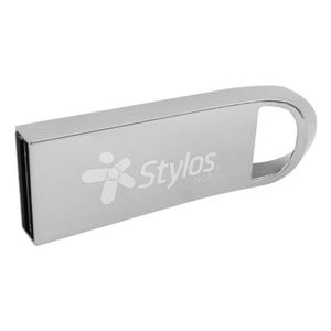 Memoria Usb Stylos Stmus516B 16Gb Usba 2.0 Lectura 80Mbs Escritura 50Mbs Plata Xzcmemab023