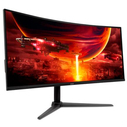 Monitor Acer 34" Gaming Curvo Nitro XZ342CU V3 UHD 3440x1440 VA HDMI 100Hz DP 180Hz AMD Free