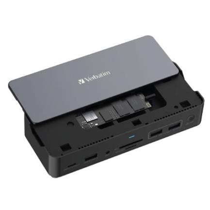 70711 - Docking VERBATIM (Carcasa SSD) USB-C Pro 15 en 1
