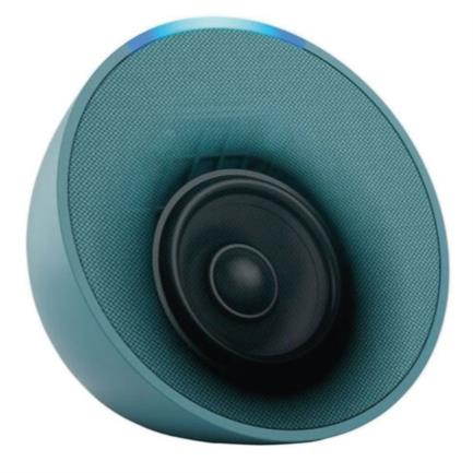 Bocina Inteligente Alexa Amazon Echo Pop Proyección Frontal de 195" Wi-Fi/Bluetooth Color Verde Azulado