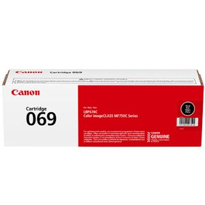Cartucho De Tóner Canon 069 Rendimiento 2100 Páginas Negro Cactonab134