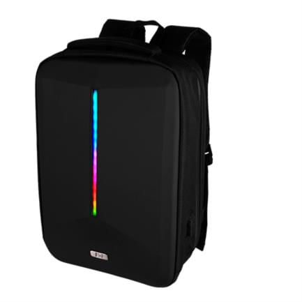 Mochila Vorago BP-500 156"  Start The Game Iluminación RGB App Configurable USB Color Negro