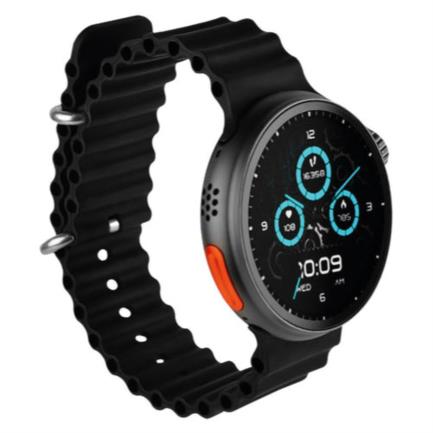 Smart Watch Perfect Choice Amber Pantalla 143" AMOLED Táctil Resolución 466x466 Bluetooth Color Negro