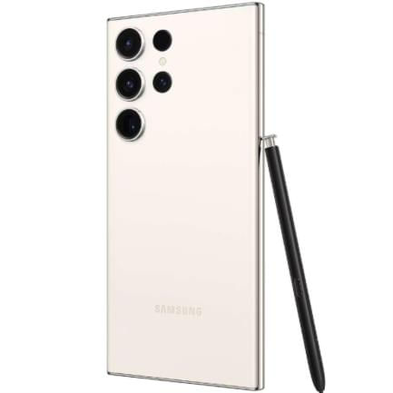 Smartphone Samsung S23 Ultra 68" 256GB/12GB Cámara 200MP+12MP+10MP+10MP/12MP Octacore Android 13 Color Crema
