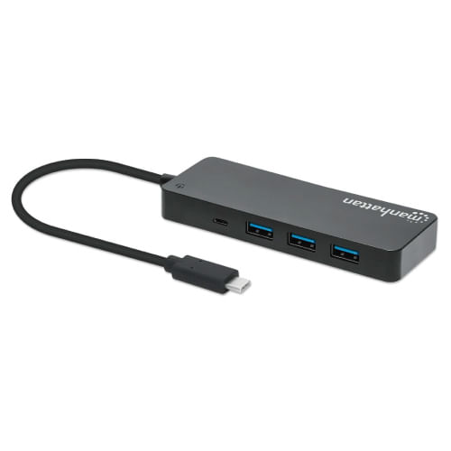 62927 - HUB Manhattan USB-C V3 2  7 Ptos A 5Gbps