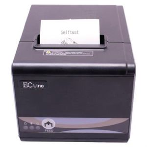 Impresora Ecline Termica Vel De Impr 250 Mm/S Papel 80 Mm Cortaut Interfaz Usb+Serial+Ethernet Ekiimpam001