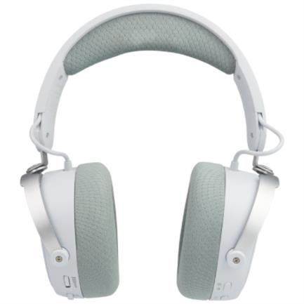 Diadema Game Factor HSB600 Gaming Inalámbrica RGB Triple Conectividad Micrófono Removible Surround 71 Color Blanco
