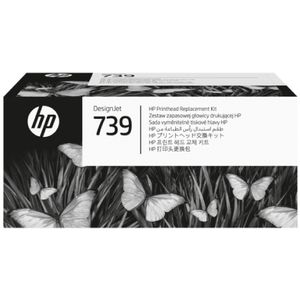 Tinta Hp Amplio Formato Cabezal Lf Kit De Reemplazo Designjet  739 Hpctifab396