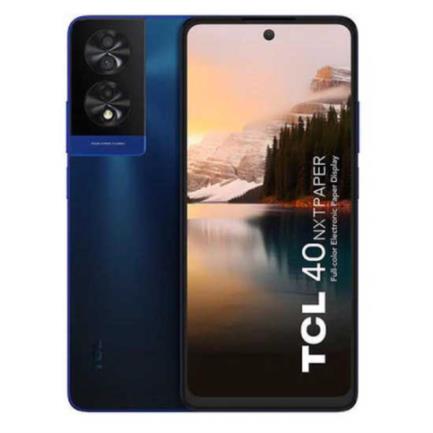 Smartphone TCL 40NXTPAPER 678"  Mediatek Helio G88 Cámara 50MP+5MP+2MP/32MP Android 13 Color Azul