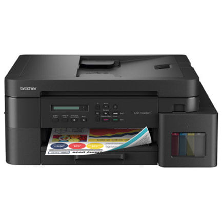 Impresora 3 en 1 Brother DCP-T830DW Inyección de Tinta a Color InkBenefit Tank Conectividad Inalámbrica Impresión Duplex