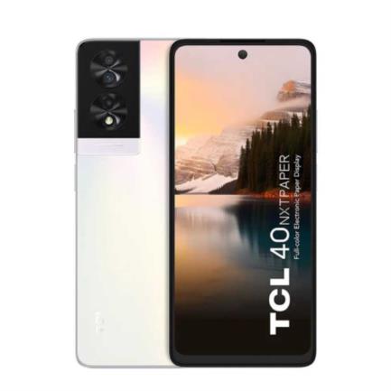 Smartphone TCL 40NXTPAPER 678"  Mediatek Helio G88 Cámara 50MP+5MP+2MP/32MP Android 13 Color Perla