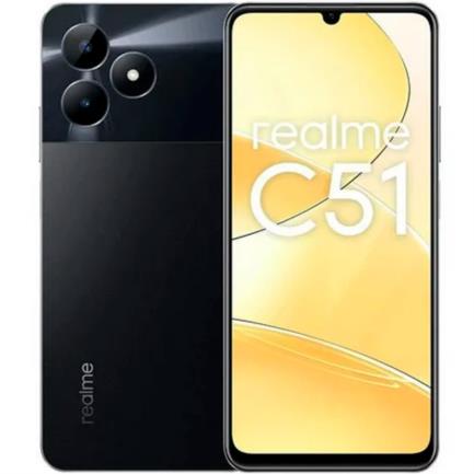 Smartphone Realme C51 674" Mali G57 128GB/4GB Cámara 50MP+5MP/5MP Android 13 Color Negro