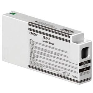 Tinta Epson Ultrachrome Hd 350 Ml Color Negro Mate Epctinab662