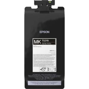 Tinta Epson Ultrachrome T52Y Xd3 Alta Capacidad 1.6L Color Negro Mate Epctinab619