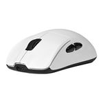 MOUSE GAME FACTOR MOW800 INALAMBRICO WIRELESS 24G BT PIXART 3395 26000 DPI 4K HZ BASE RGB ULTRALIGERO 56G BLANCO