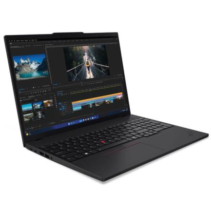 LAPTOP LENOVO ThinkPad T16 G3 Intel Core Ultra 5 125U Non Touch Windows 11 Pro 64 16 GB 512GB SSD Wired Ethernet 3YR Premier Support Black with Number Pad Spanish