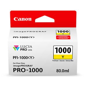 Tinta Canon Pfi-1000R Y Lucia Pro Ink Tank 80Ml Color Amarillo Cactinab257
