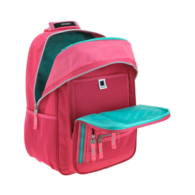 MOCHILA JUVENIL ROSA CHENSON CHEY