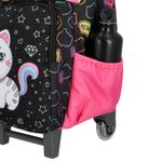 MOCHILA CON RUEDAS XTREME SET DE 3 PIEZAS BLACK CAT