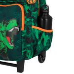 MOCHILA CON RUEDAS XTREME SET DE 3 PIEZAS GREEN DINO
