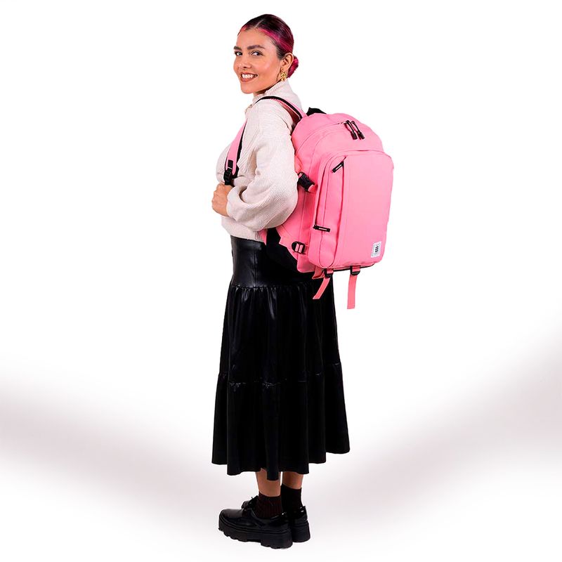MOCHILA JUVENIL ROSA CHENSON WYNN 1818