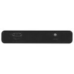 ENCLOSURE VORAGO HDD-202 DD 25 SATA USB TIPO C 31 NEGRO