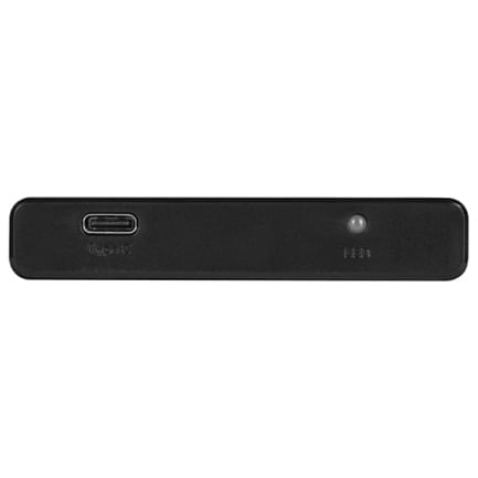 ENCLOSURE VORAGO HDD-202 DD 25 SATA USB TIPO C 31 NEGRO