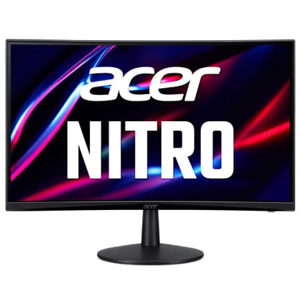 Monitor Acer 236" Gaming Curvo ED240Q Hbi Full HD 1920x1080 VA100Hz 1ms (VRB) 1xVGA 1xHdmi Amd Freesync Cab