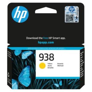Tinta Hp Original 938 Rendimiento 800 Páginas Color Amarillo Hpctinab662